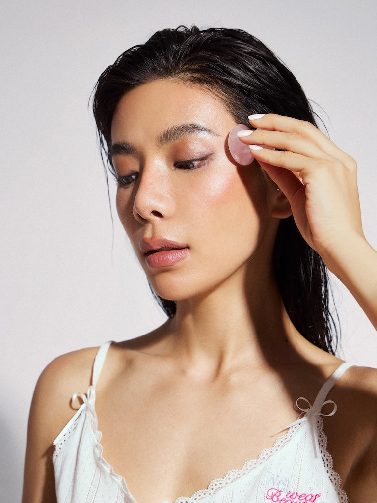 Mushroom Gua Sha — Full Moon Glow Tool